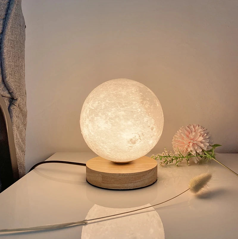 Lampe Lune de Table Étude Bureau – photo 5
