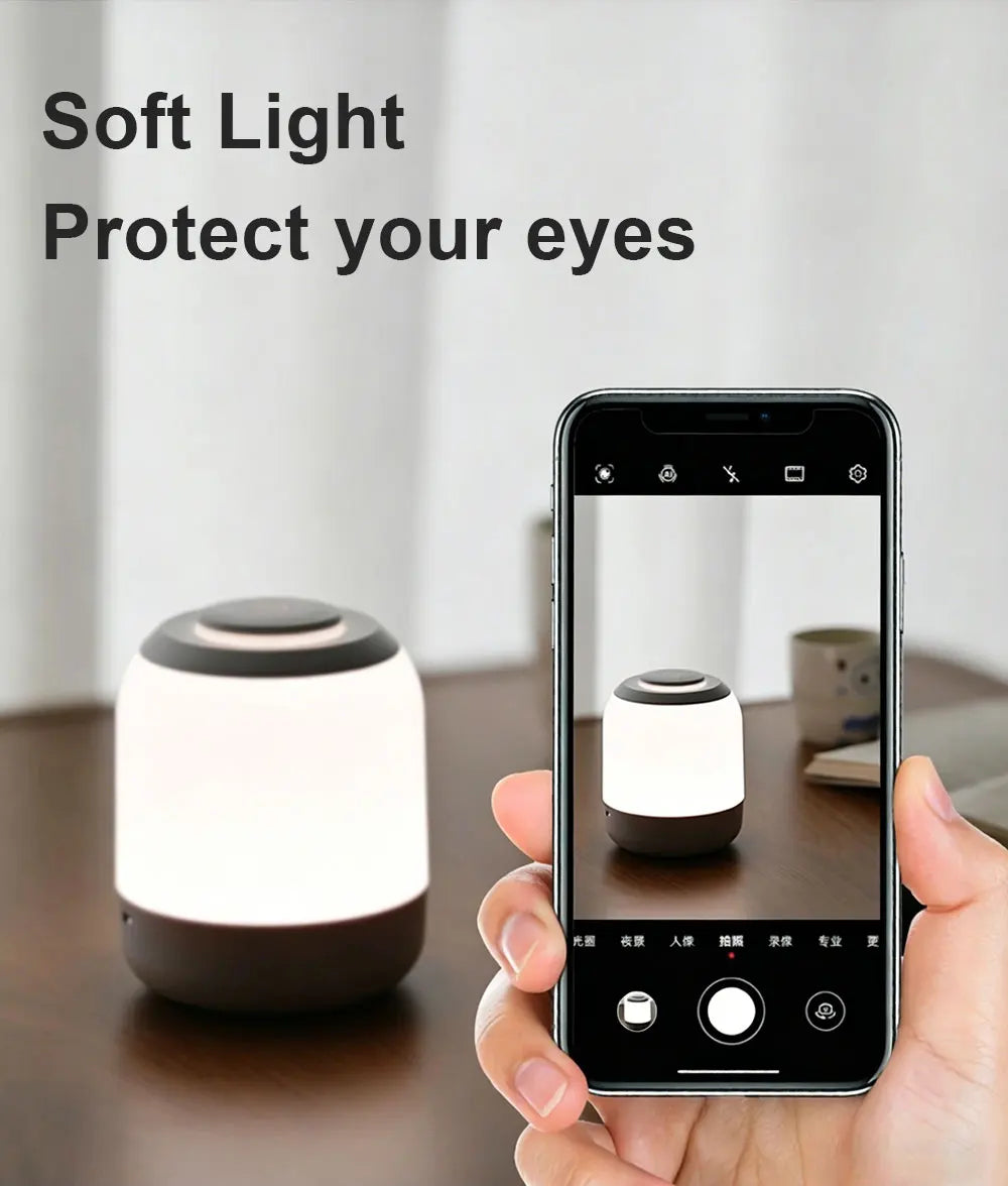 Lampe Tactile Rechargeable Chevet LED USB – photo 15