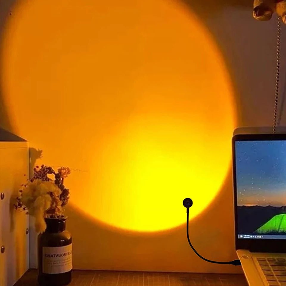 Lampe Sunset Arc-en-Ciel Néon – photo 13