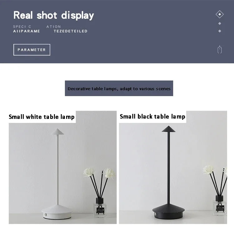 Lampe Tactile Sans Fil Bureau 3 Couleurs – photo 8