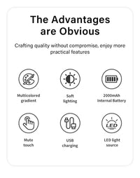 Ruban LED Rechargeable Lampe Table 16 Couleurs – photo 8