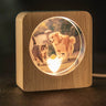 Lampe Cristal Photo Personnalisable 3D | LUNARIA