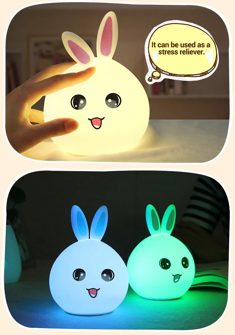 Lampe Lune Tactile Pile Enfant Veilleuse – photo 7