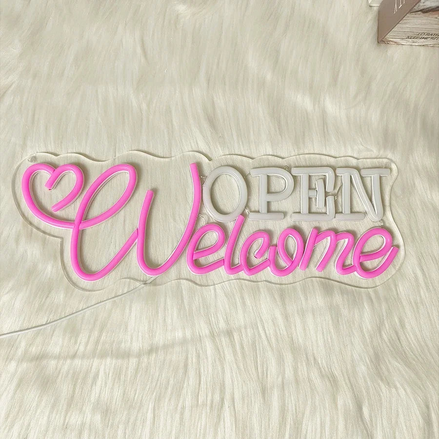 Néon LED « Open » Mural Double Face – photo 10