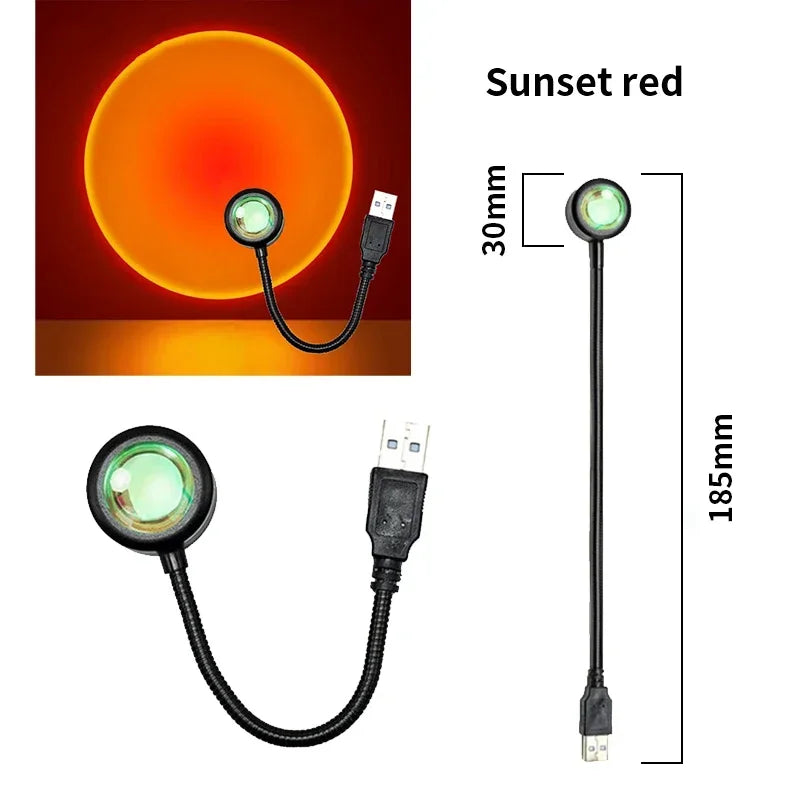 Lampe Sunset Mood Light Bedroom Romantique – photo 31