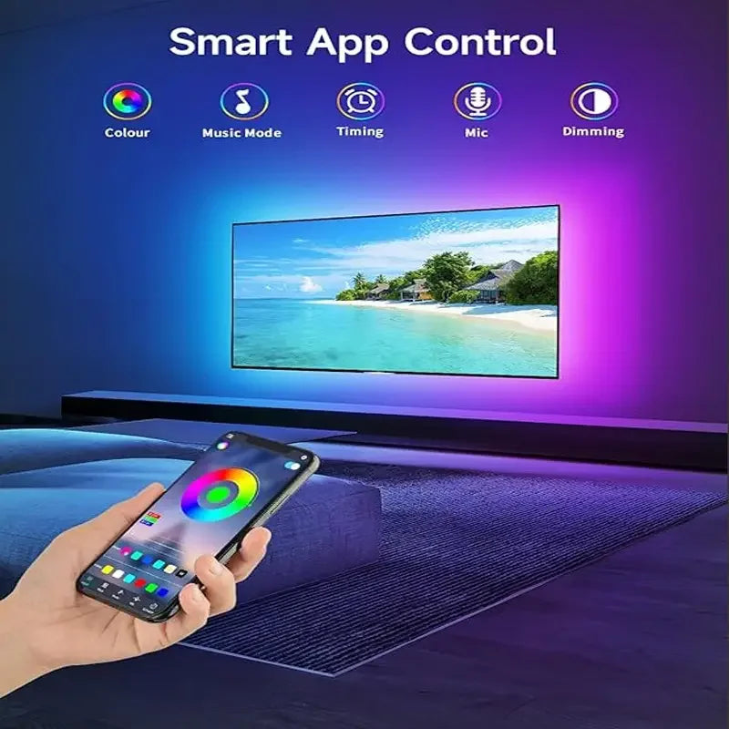 Ruban LED RGB 40m Music Sync App 5m – photo 4