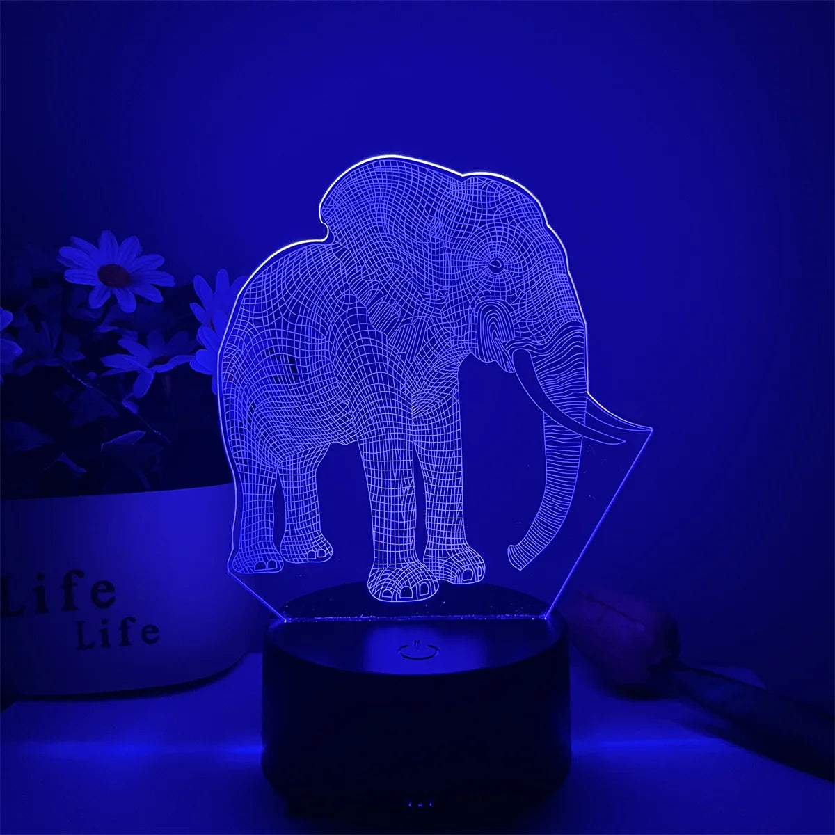 Lampe LED Ambiance 7 Couleurs – photo 4