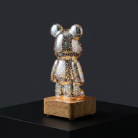 Lampe Ours 3D Acrylique Cadeau – photo 3