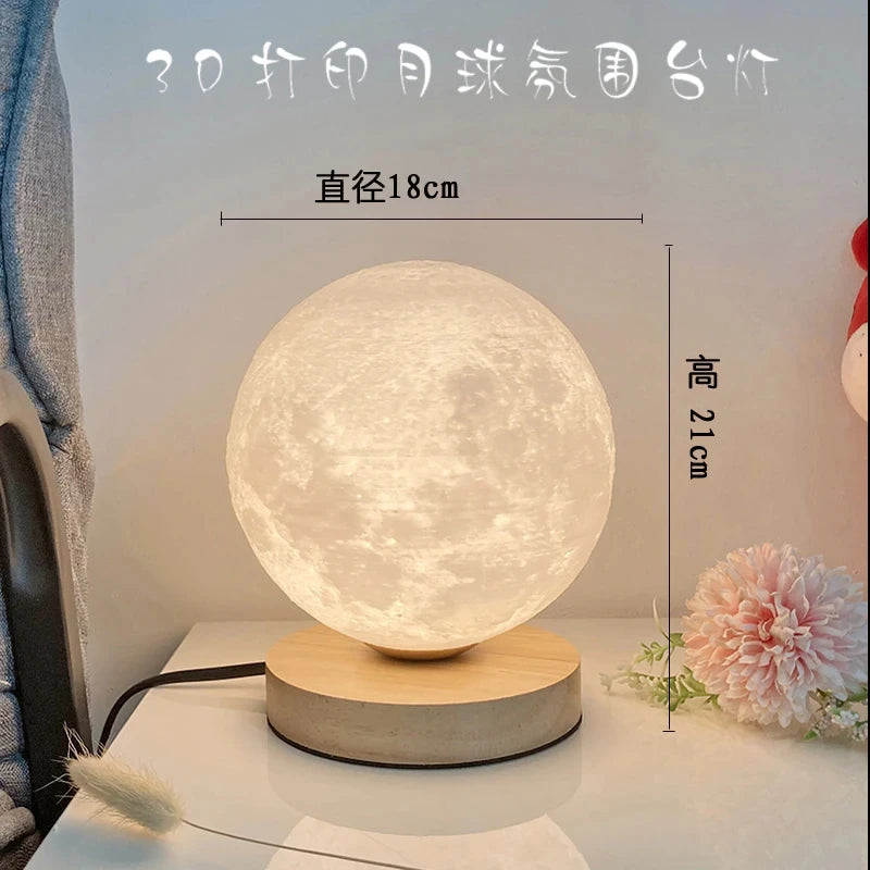 Lampe Lune de Table Étude Bureau – photo 18