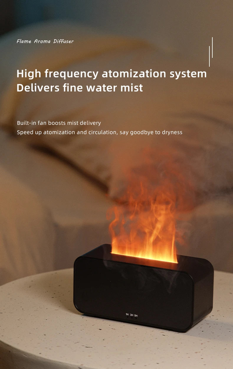 Diffuseur Aroma 3D Effet Flamme – photo 8