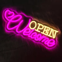 Néon LED « Open » Mural Double Face – photo 5