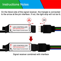 Ruban LED RGB 12LEDs Télécommande – photo 14
