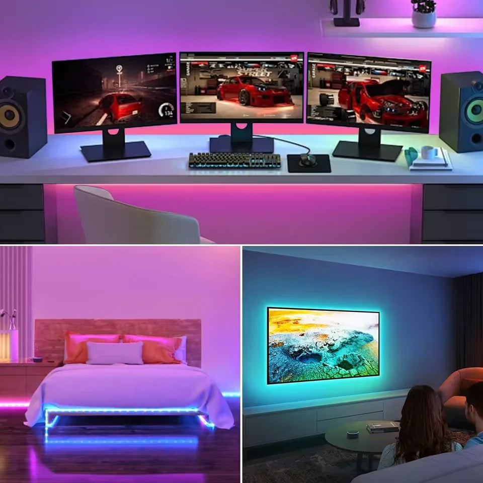 Ruban LED RGB 40m Music Sync App 5m – photo 6