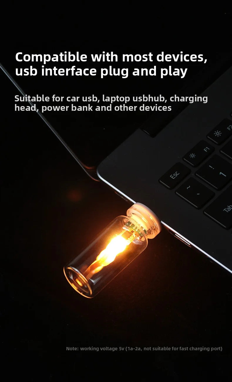 Bougie LED Flamme Vacillante – photo 8