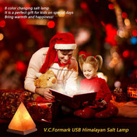 Lampe Sel Himalayan 8 Couleurs USB – photo 12