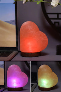 Lampe Sel Colorée 100% Naturelle Sculptée – photo 15