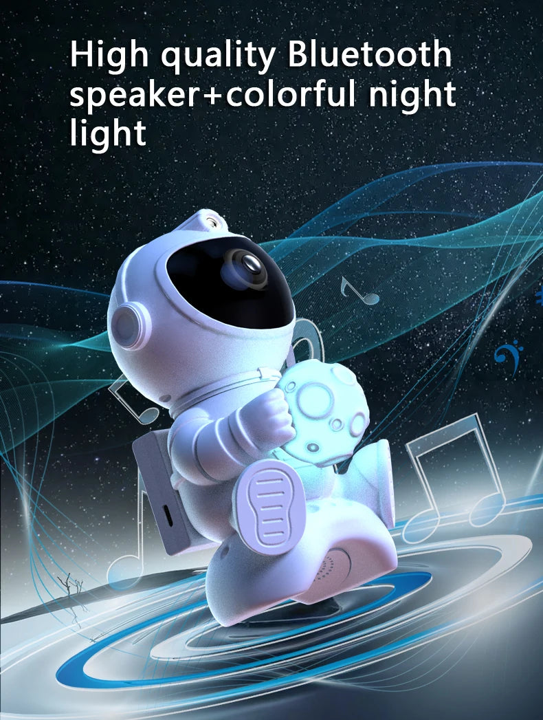 Projecteur Galaxie Astronaute LED Bluetooth – photo 11
