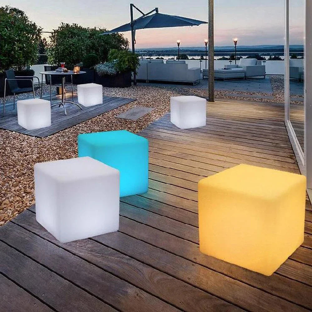 Cube LED RGB Jardin Outdoor – photo 31