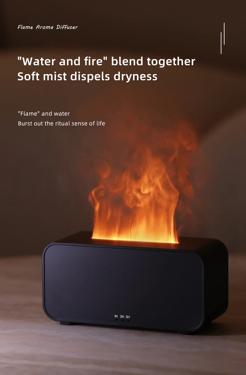 Diffuseur Aroma 3D Effet Flamme – photo 9