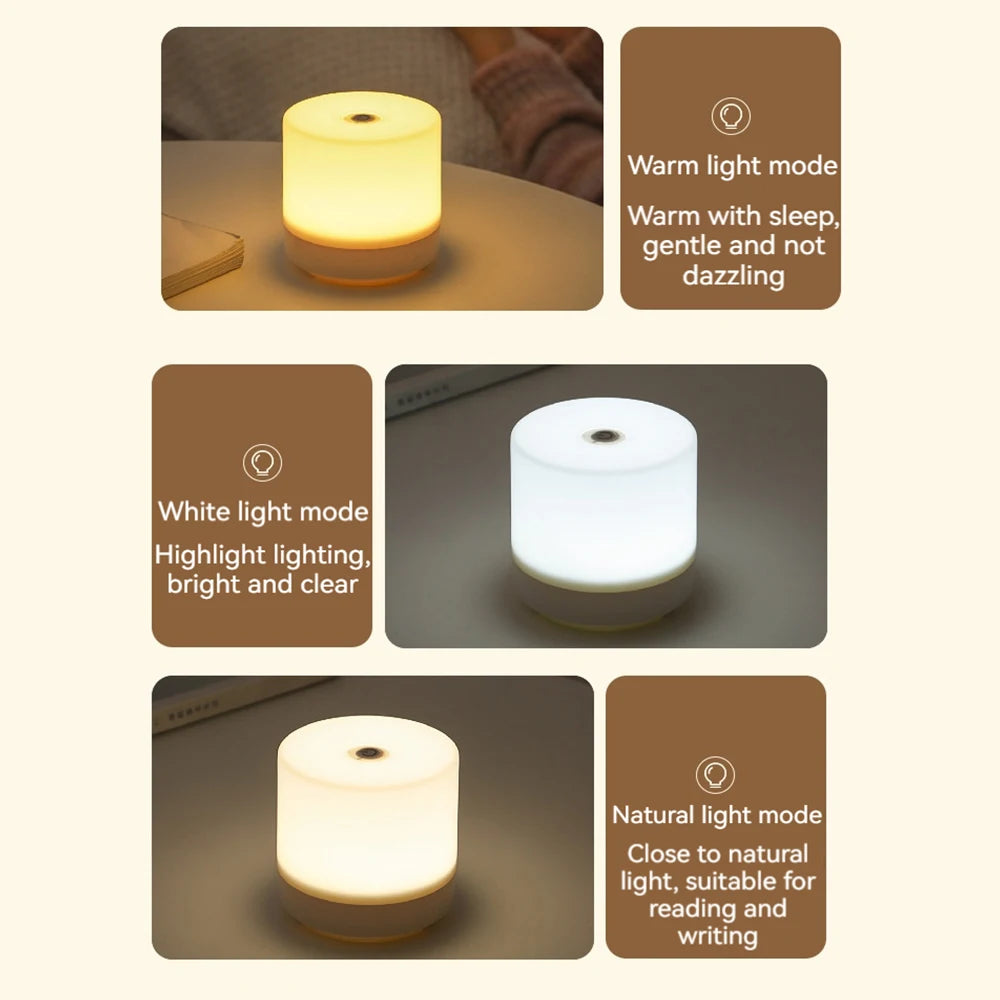 Lampe Tactile Rechargeable USB - vue 5