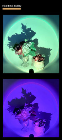 Lampe Sunset Rotatif Multi-Angles RGB – photo 17
