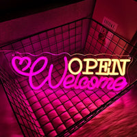 Néon LED « Open » Mural Double Face – photo 6