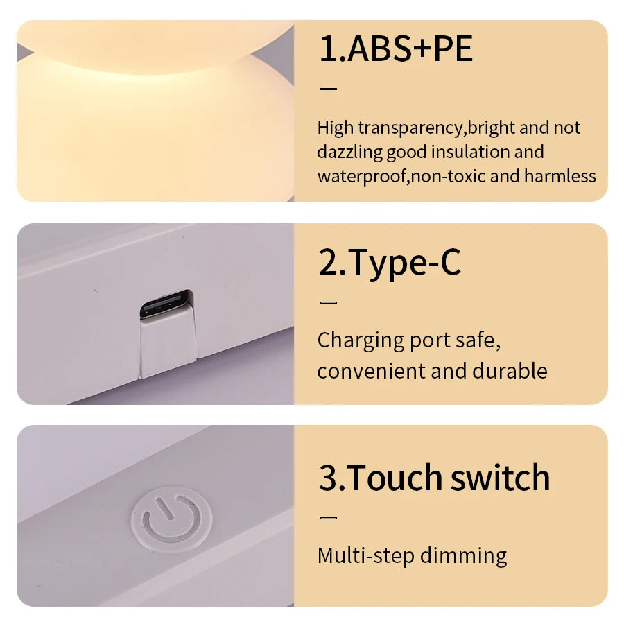 Ruban LED Rechargeable Lampe Table 16 Couleurs – photo 5
