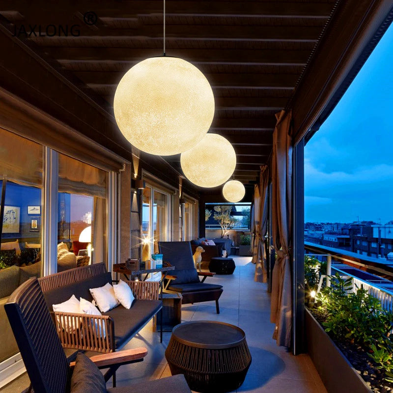 Suspension Lune 3D Restaurant Bar – photo 10