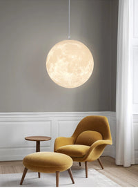 Lampe Lune Suspension - vue 4