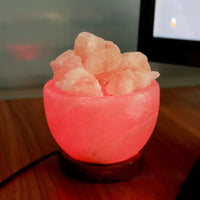 Lampe Sel Colorée 100% Naturelle Sculptée – photo 31