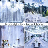 Rideau LED Guirlande Télécommande USB – photo 6