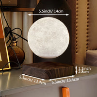 Lampe Lune Lévitation Base Bois 3D – photo 17