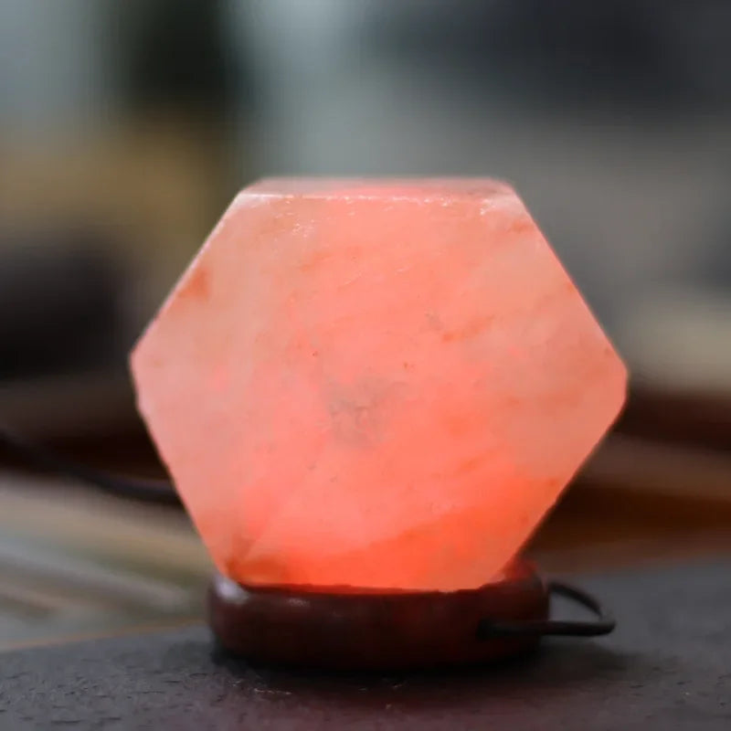 Lampe Sel Colorée 100% Naturelle Sculptée – photo 29