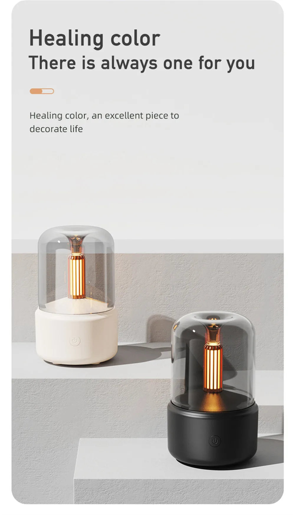 Diffuseur Aroma Bougie LED Portable – photo 14