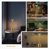 Lampe Tactile Sans Fil Bureau 3 Couleurs Rechargeable – photo 6