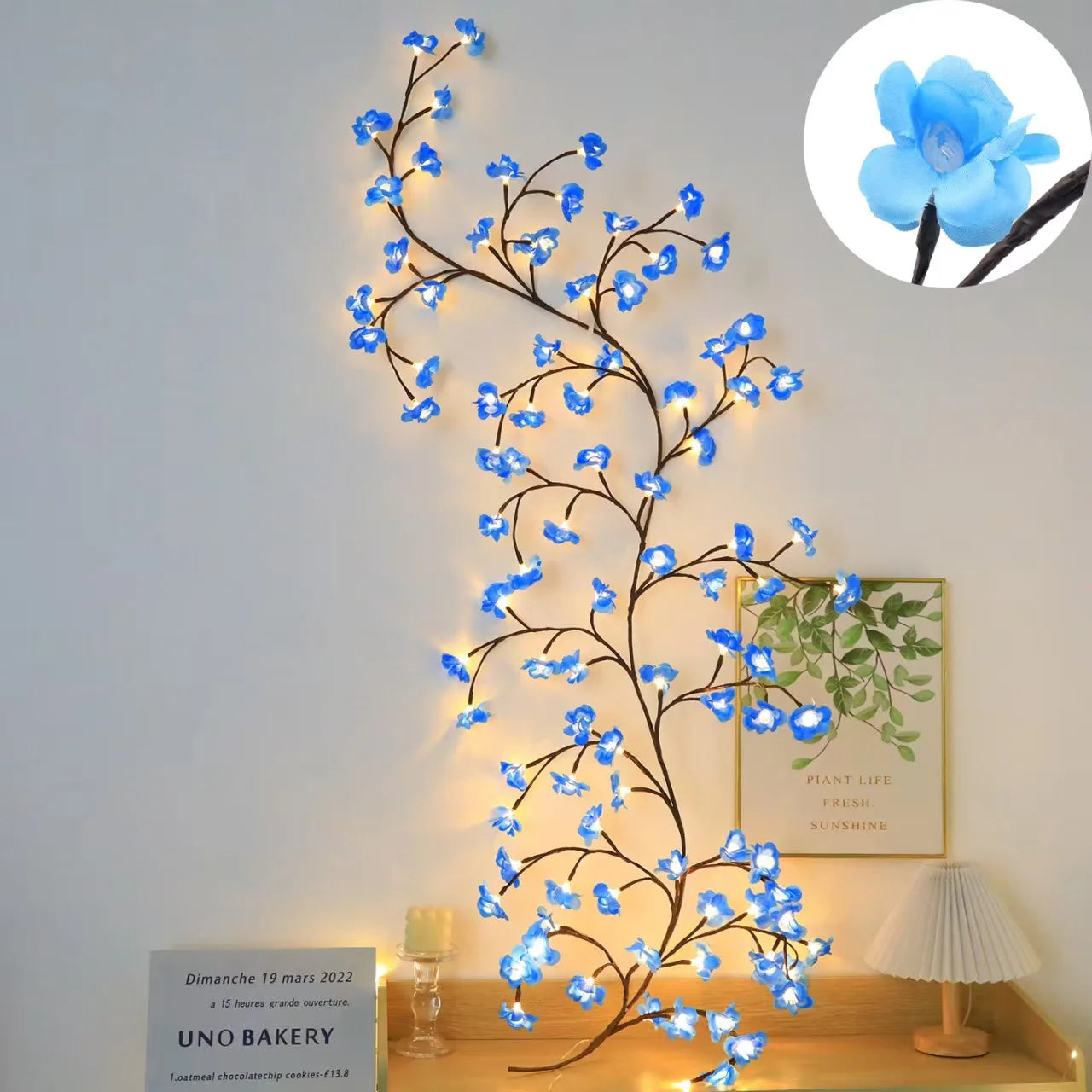 Branche Cerisier Murale USB – photo 20