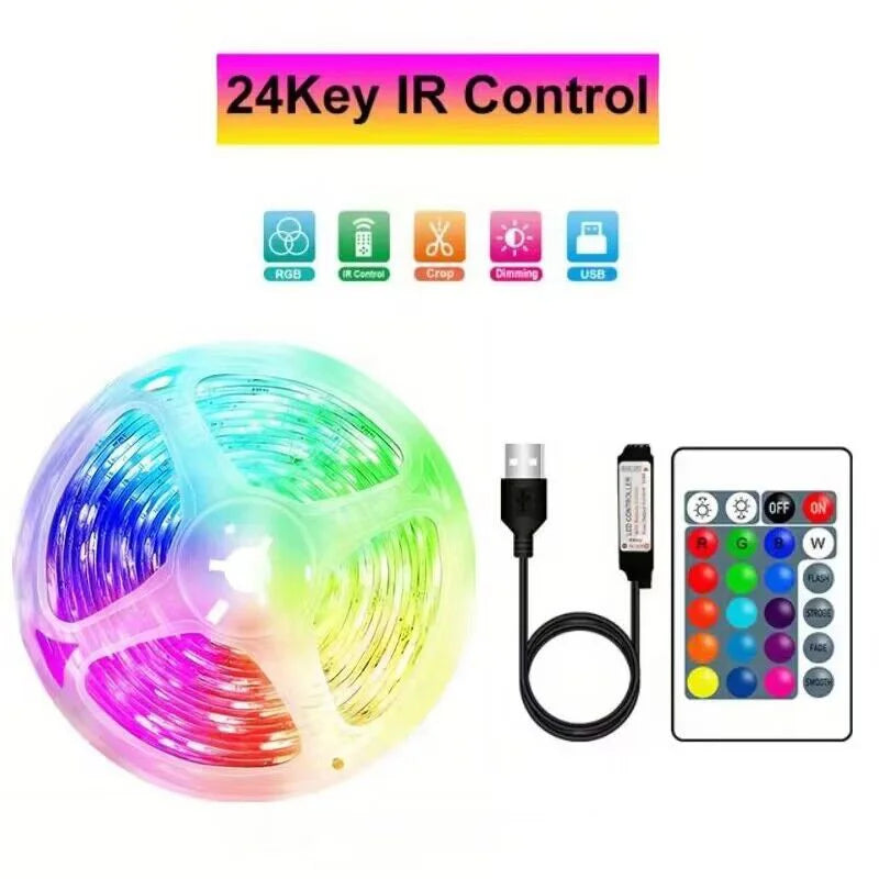 Ruban LED RGB Bedroom Décoration – photo 9