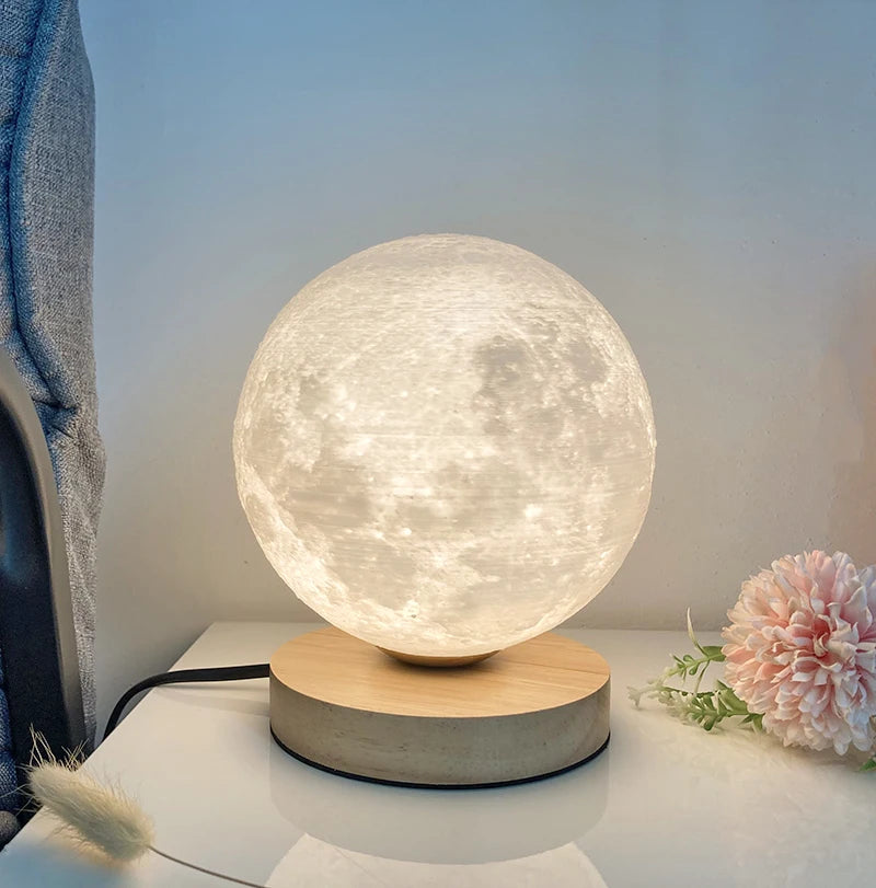 Lampe Lune de Table Étude Bureau – photo 10