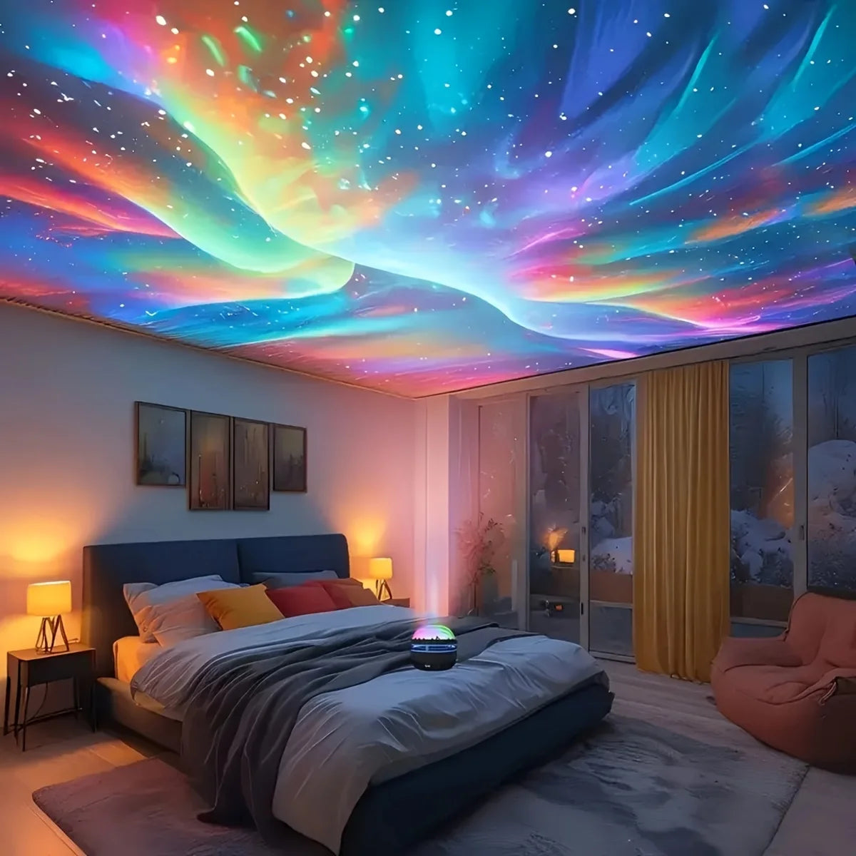 Projecteur Aurore Boréale USB - vue 4
