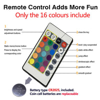 Lampe Lune 3D Rechargeable 16 Couleurs Tactile – photo 8