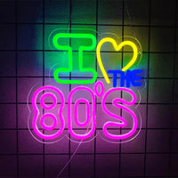 Néon LED Rétro 80s Mural – photo 11