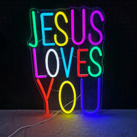 Néon LED « Loves You » Mural – photo 7
