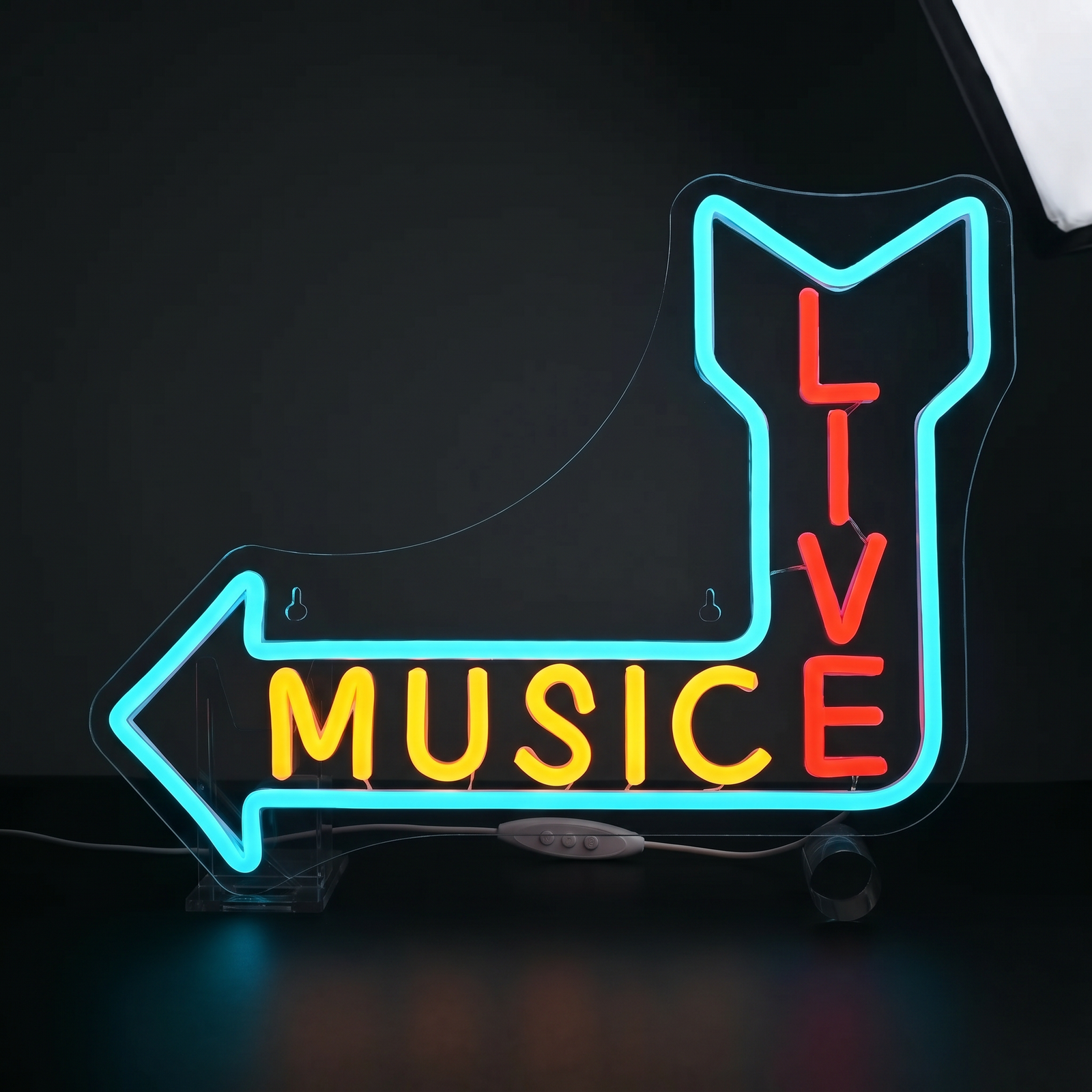 Néon LED Music Mural | LUNARIA
