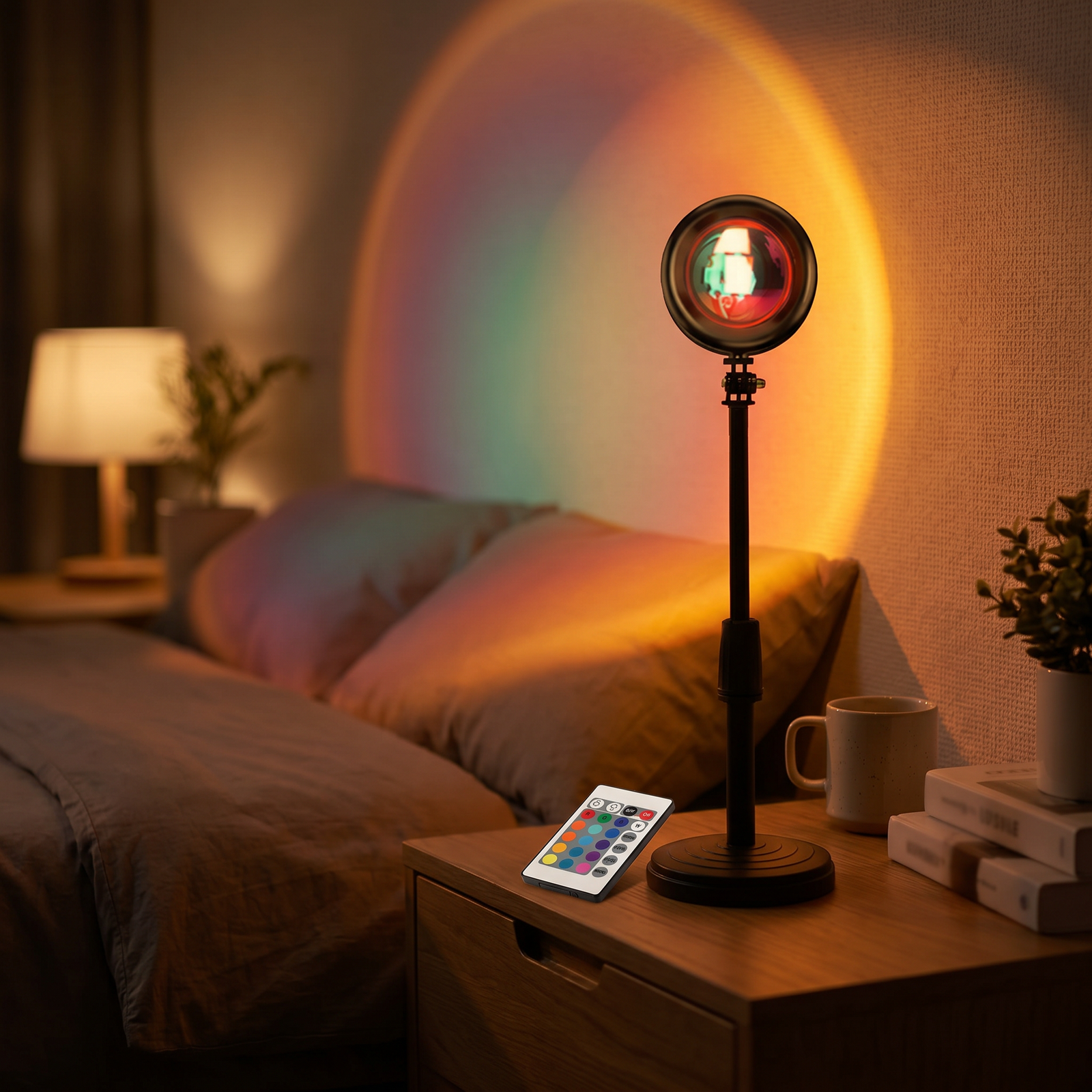 Lampe Coucher de Soleil USB Murale – photo 2