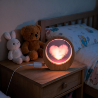 Lunaria Lampe LED Ambiance Enfants - lampe led ambiance enfants en situation dans une chambre - ambiance lumineux