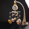 Mobile Bébé Projecteur Musical avec Veilleuse — Carrousel Lit Bébé, Rotation 360° | LUNARIA