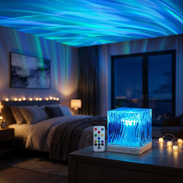 Projecteur Aurore Ocean Wave Ambiance – photo 2