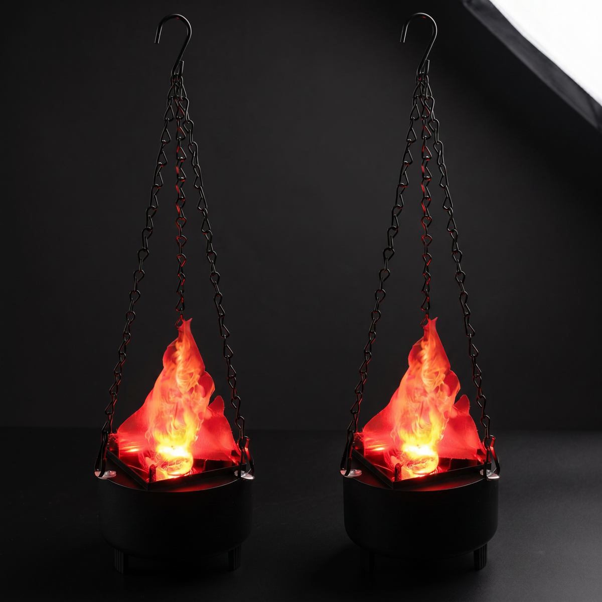 Lampe Flamme Suspension Décorative