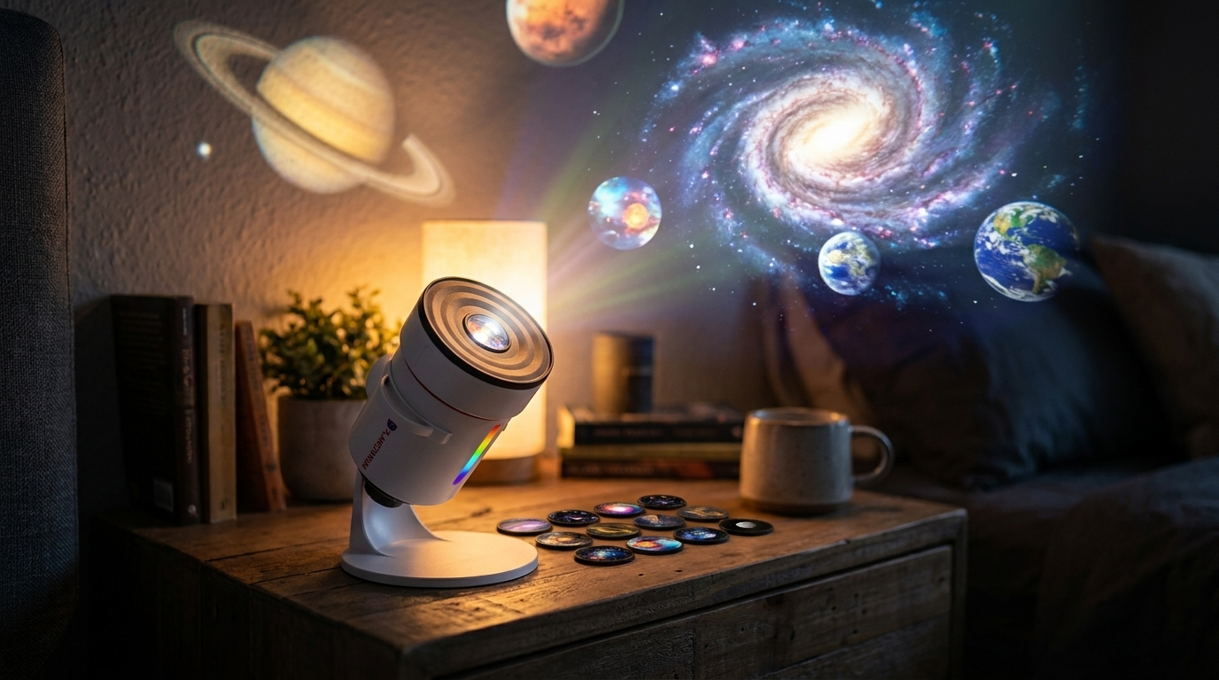 Projecteur Galaxie 10 Disques Planétarium – photo 9