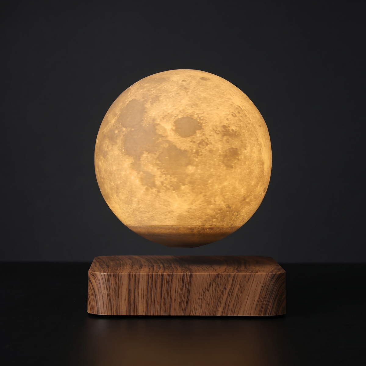 Lunaria Lampe Lune Lévitation Magnétique 3D - lampe lune 3D - effet 3D réaliste